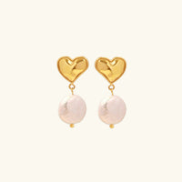 [LOVE LUCKY]Blanche Freshwater Pearl Earrings