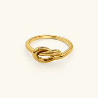 [LOVE LUCKY]Bellara Gold Knot Ring