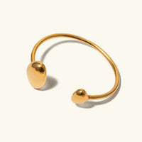 [LOVE LUCKY]Mallory Minimalist Gold Cuff