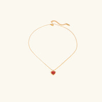 [LOVE LUCKY]Cecily Gold Heart Necklace