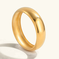 [LOVE LUCKY]Maelis Smooth Gold Bangle