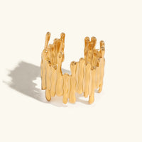[LOVE LUCKY]Zoella Abstract Gold Ring