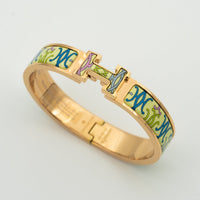 [LOVE LUCKY]H BRACELET BEIGE MULTICOLOR