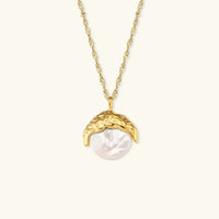 [LOVE LUCKY]Kimberly Pearl Necklace