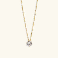 [LOVE LUCKY]Kyla Solitaire Gold Necklace