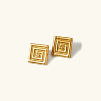 [LOVE LUCKY]Karina Gold Earrings