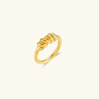 [LOVE LUCKY]Lacrima Gold Ring