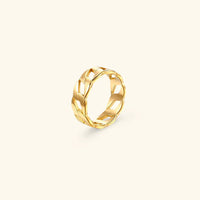[LOVE LUCKY]Leah Gold Ring