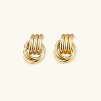 [LOVE LUCKY]Luna Layered Hoop Earrings