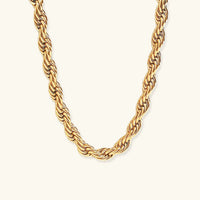 [LOVE LUCKY]Mila Golden Twist Necklace