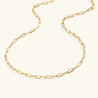 [LOVE LUCKY]Nadia Paperclip Chain Necklace