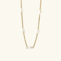 [LOVE LUCKY]Nora Gold Pearl Necklace