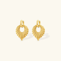 [LOVE LUCKY]Penelope Leaf Earrings