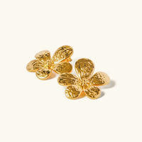 [LOVE LUCKY]Daisy Gold Earrings