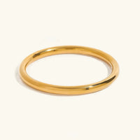 [LOVE LUCKY]Lina Smooth Gold Bangle