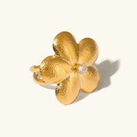 [LOVE LUCKY]Flora Gold Petal Ring