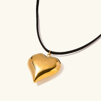 [LOVE LUCKY]Lavine Heart Necklace
