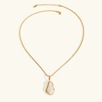 [LOVE LUCKY]Marjorie Freshwater Pearl Necklace