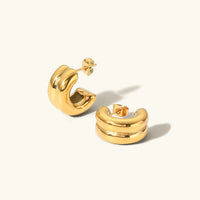 [LOVE LUCKY]Henrietta Gold Earrings