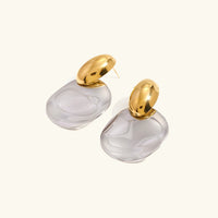[LOVE LUCKY]Destiny Chunky Gold Drop Earrings