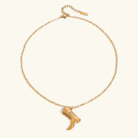 [LOVE LUCKY]Makayla Gold Boot Pendant