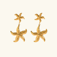 [LOVE LUCKY]Moana Gold Earrings
