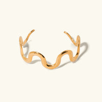 [LOVE LUCKY]Senna Twisted Gold Bangle