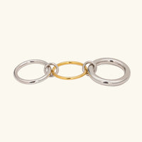 [LOVE LUCKY]Canaria Stacked Ring