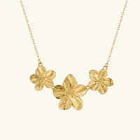 [LOVE LUCKY]Millie Gold Flower Necklace