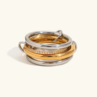 [LOVE LUCKY]Stella Diamond Ring Stack