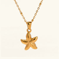 [LOVE LUCKY]Emmie Gold Starfish Pendant
