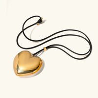 [LOVE LUCKY]Ophelia Gold Heart Necklace