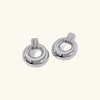[LOVE LUCKY]Lillian Silver Earrings