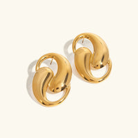 [LOVE LUCKY]Dansley Water Drop Gold Earrings
