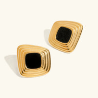 [LOVE LUCKY]Sylvie Geometric Gold Earrings
