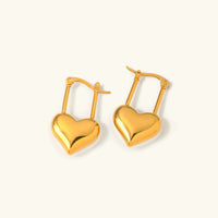[LOVE LUCKY]Jessamine Heart Earrings
