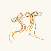 [LOVE LUCKY]Yvette Bow Earrings