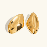 [LOVE LUCKY]Zinnia Gold Earrings