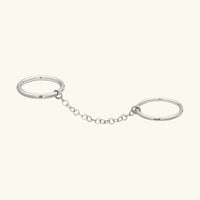 [LOVE LUCKY]Bridget Chain Stacked Ring