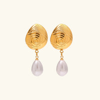 [LOVE LUCKY]Eleonora Freshwater Pearl Earrings