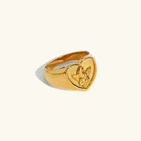 [LOVE LUCKY]Cupid Gold Ring