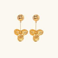 [LOVE LUCKY]Andrea Gold Earrings