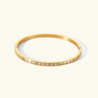 [LOVE LUCKY]Grace Gold Diamond Bangle