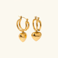 [LOVE LUCKY]Audrey Gold Earrings