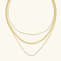 [LOVE LUCKY]Zafina Gold Necklace