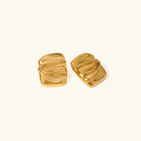 [LOVE LUCKY]Evette Gold Earrings