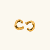 [LOVE LUCKY]Fabienne Gold Ear Cuffs
