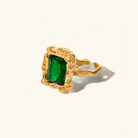 [LOVE LUCKY]Priscilla Emerald Ring