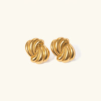 [LOVE LUCKY]Floriana Gold Earrings