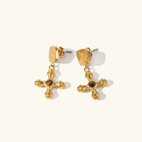 [LOVE LUCKY]Della Gold Earrings